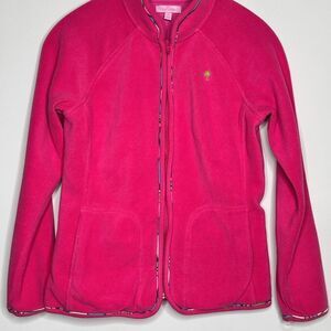 Lilly Pulitzer Pink Fleece Jacket‎
